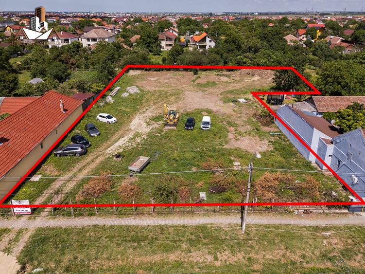 Teren intravilan Dumbravita& principala-3500 mp 0% Comision - 3