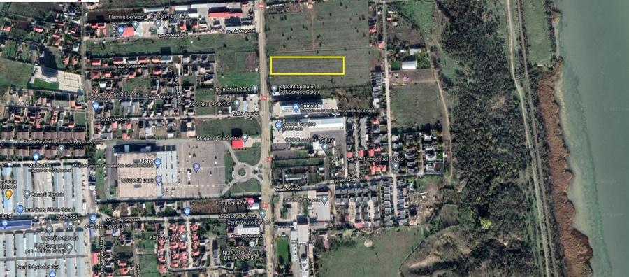 Teren vizavi de Metro cu deschire la DN - 1