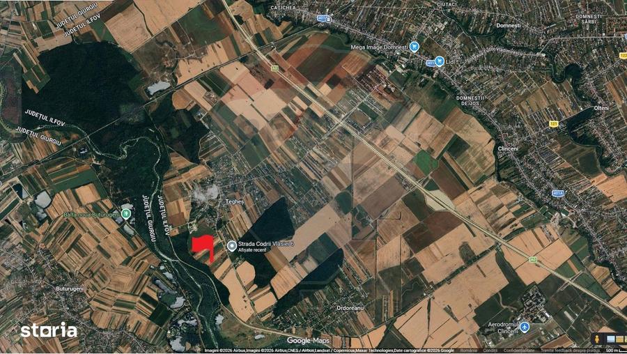 Teren intravilan de vanzare 500 mp, Teghes / Ilfov - 3