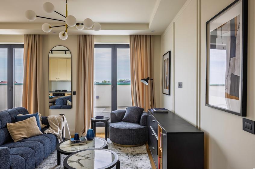 Penthouse elegant si rafinat, cu accente moderne, prima inchiriere - 1