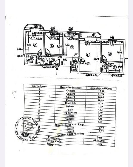Rahova Margeanului apartament 4 camere cu centrala proprie, bloc izolat termic - 12