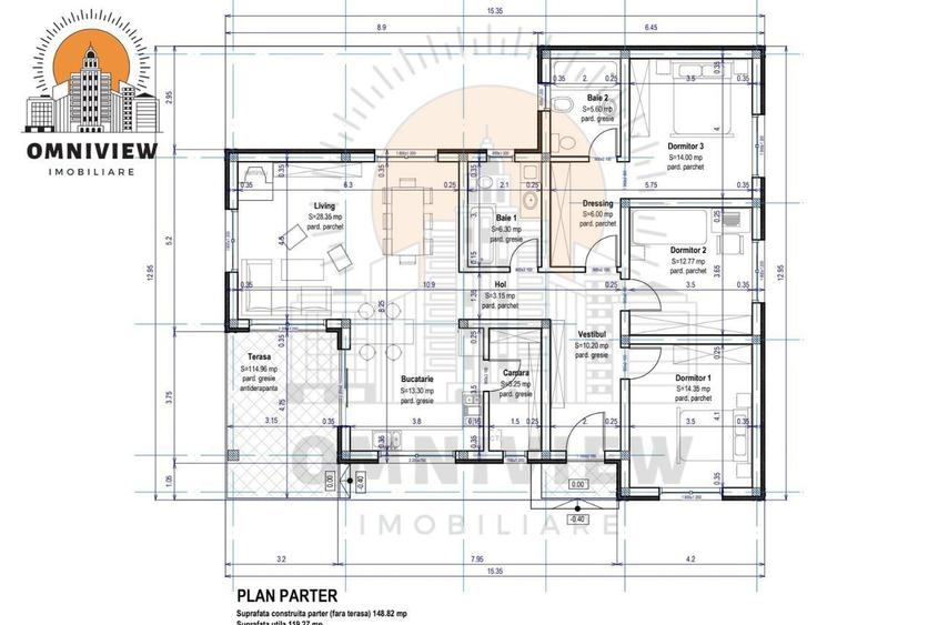 0% comision|TVA inclus|Casa moderna parter cu suita matrimoniala-Izvor - 7