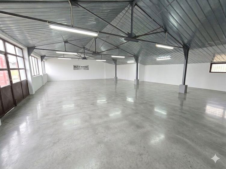 De Inchiriat: Hala Multifunctionala 207 mp Locatie Centrala Mizil - 1