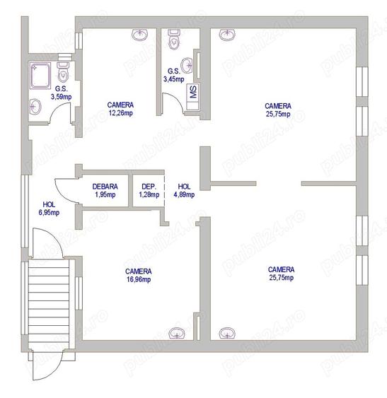 Spatiu de inchiriat direct de la proprietar, 103mp utili, in zona Spitalului Municipal Arad - 3
