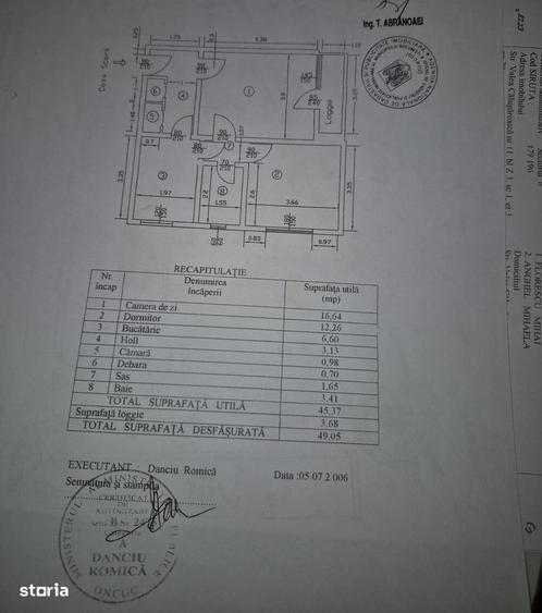 Apartament cu 2 camere semidecomandat în Drumul Taberei
