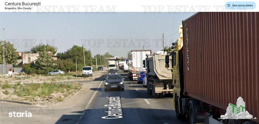 Teren intravilan 7500 mp cu iesire la centura capitalei in localitatea - 4