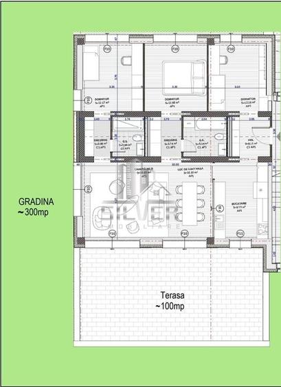 Apartament de lux cu Gradina, Terasa, Parcare subterana + Piscina - 2