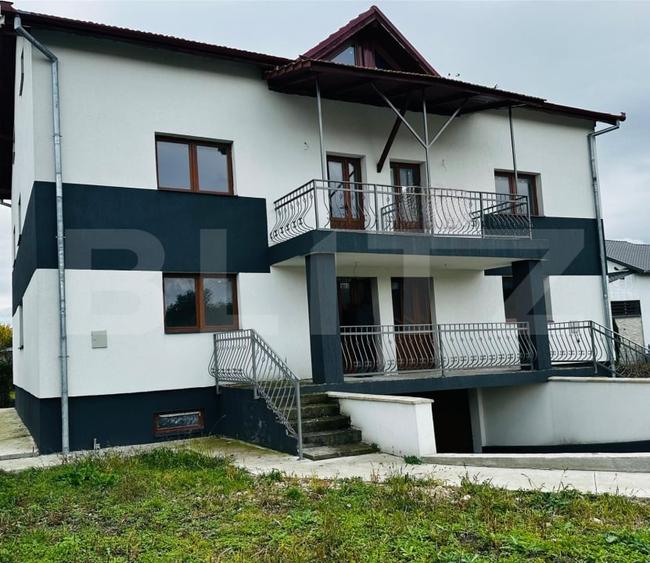 Casa multifunctionala cu subsol, parter si etaj,  teren de 860 mp - Copaceni, - 1