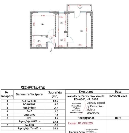 Ap 2 Camere | Str. Grigore Moisil, Lacul Tei | Bloc Reabilitat - 2