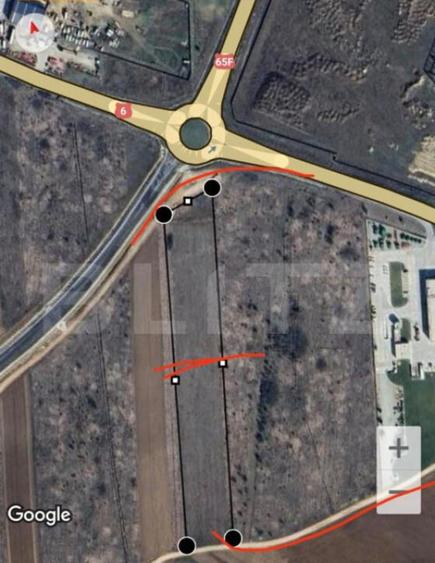 Teren intravilan, 13.025 mp, 40mp deschidere zona Carcea - 5