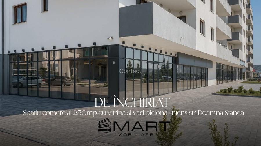 Spatiu comercial 180mp zona Doamna Stanca Sibiu