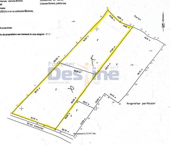 Teren intravilan 8000mp, Comuna Barnova Iasi - 2