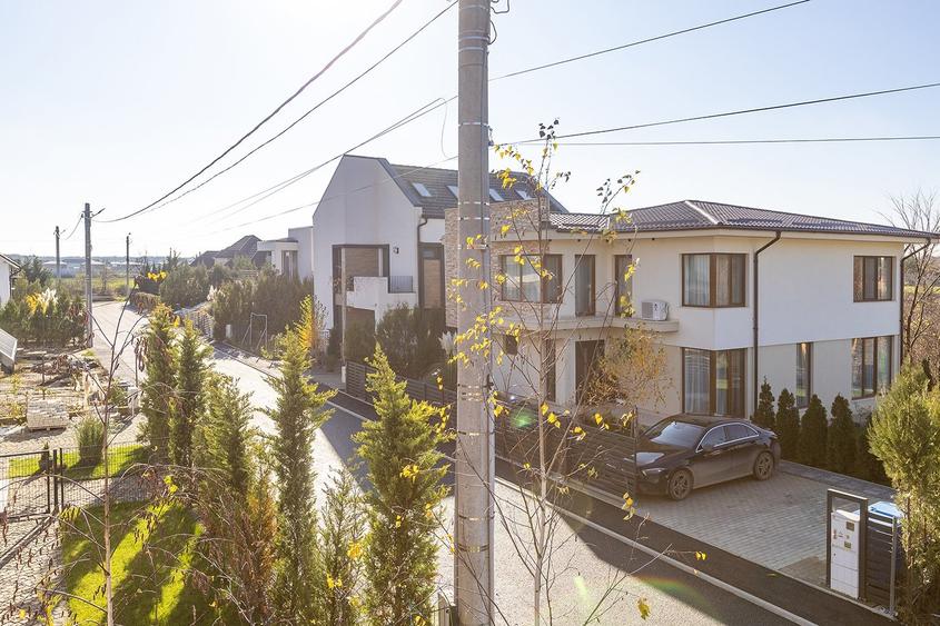 Pădurea Vlăsiei Design Modern Relaxare deplină Vilă cu Piscină, Comision 0% - 47