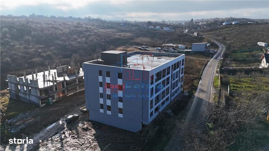 Apartament cu 3 camere, Hlincea, etajul 1 - 72.37mp + 3.88mp - 2