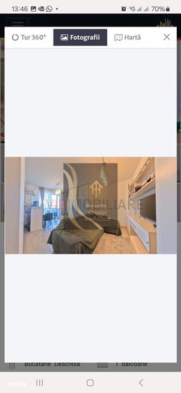 Apartament cu 2 camere, mobilat în Cișmigiu
