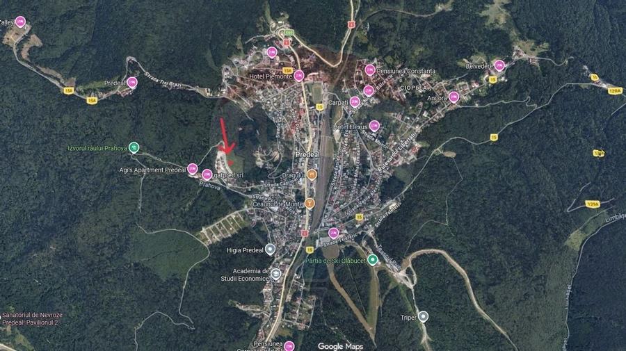 Teren intravilan de vânzare – Predeal | Brașov 1000 mp - 1