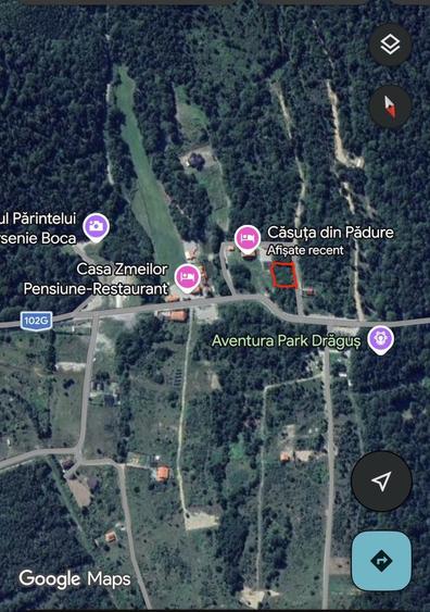 Vand teren 1000 mp (10 ari) Dragus, zona turistica de top - 2