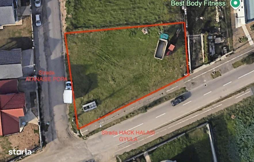 Teren de vanzare intravilan dublu front Grigorescu - 2