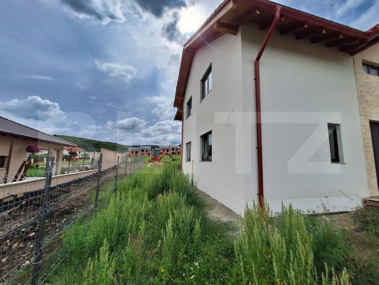 Duplex semifinisat, 120 mp utili, teren 550 mp, Chinteni - 2