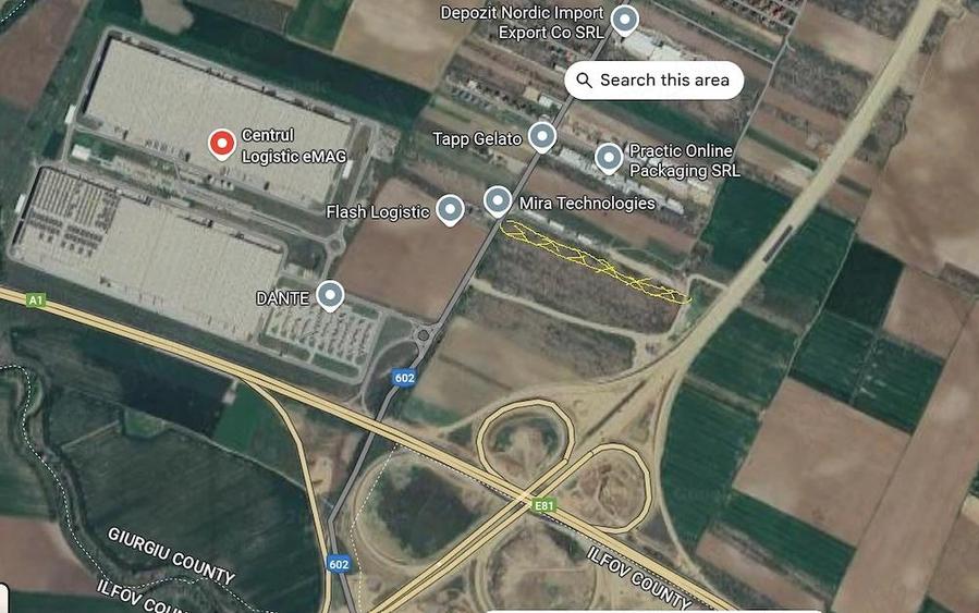 Hala 500 mp + 6.000 mp Teren | Vizavi eMAG Joi?a | Nod A0 A1 - 3