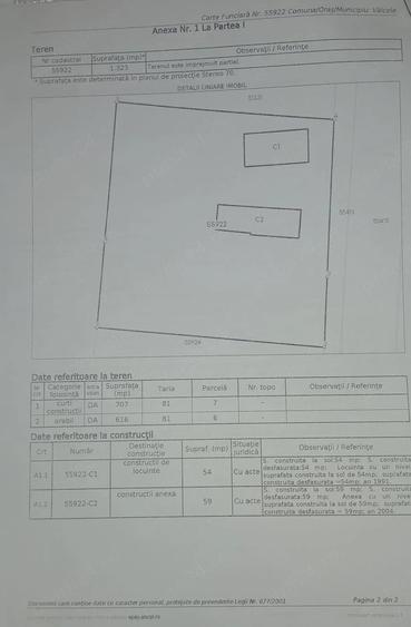 Casă cu Teren 1323 Mp în Bârca