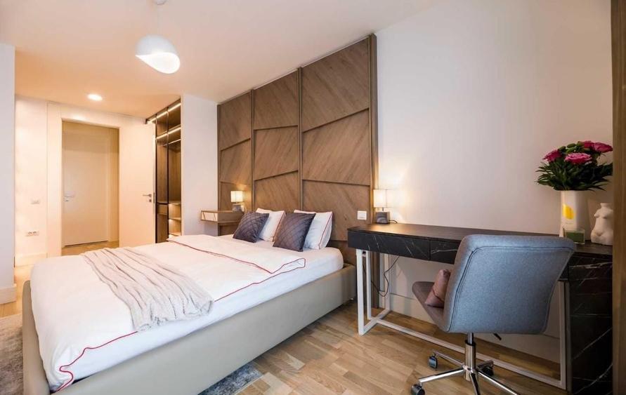 Apartament cu 2 camere semidecomandat, mobilat în Barbu Văcărescu