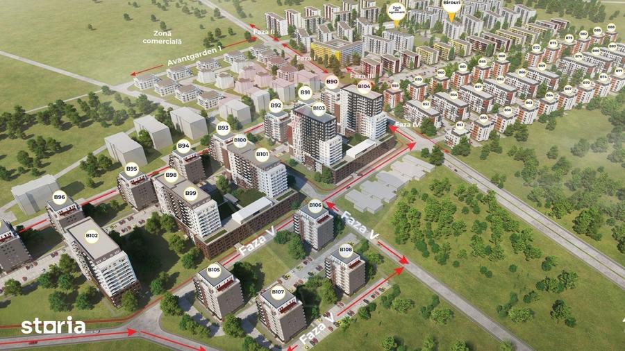Apartament cu 3 camere decomandat în Bartolomeu