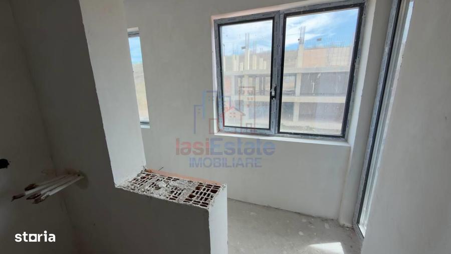 Apartament cu 2 camere in Hlincea la bloc nou 61,45mp + 3,14mp balcon - 3