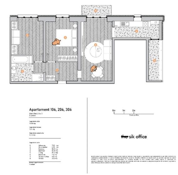 Apartament 3 Camere Melchisedec Residence - 9