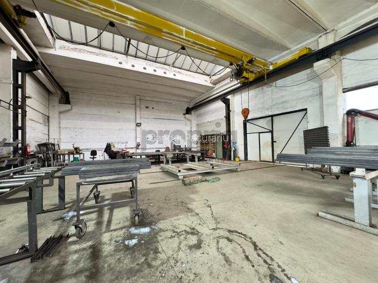 Hala industriala cu anexa birouri de inchiriat – Fundatura Harmanului