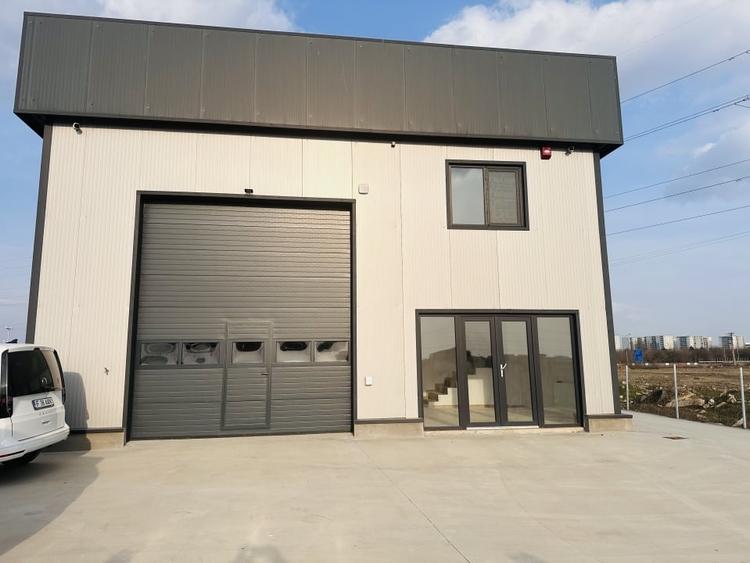 Hala industriala nouă, 386 mp, teren 900 mp, Domnești-Centura - 1