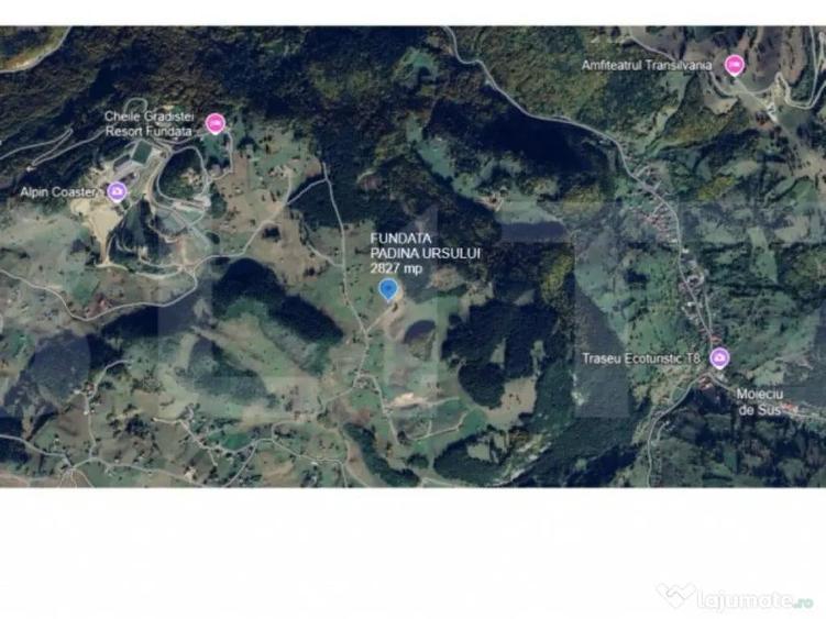 Oportunitate rara de a investi intr-un teren in Fundata-Br - 3