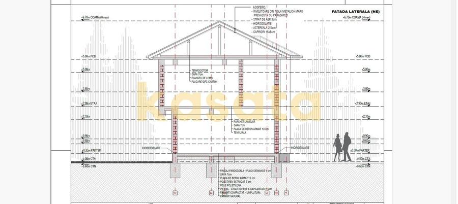 Diamantului, vila 4 camere, curte 250 mp, pompa caldura - 3