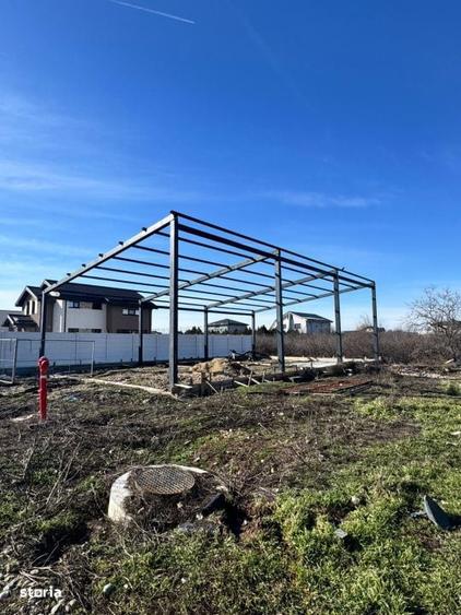 Teren cu dubla deschidere, autorizatie magazin si constructie metalica - 4