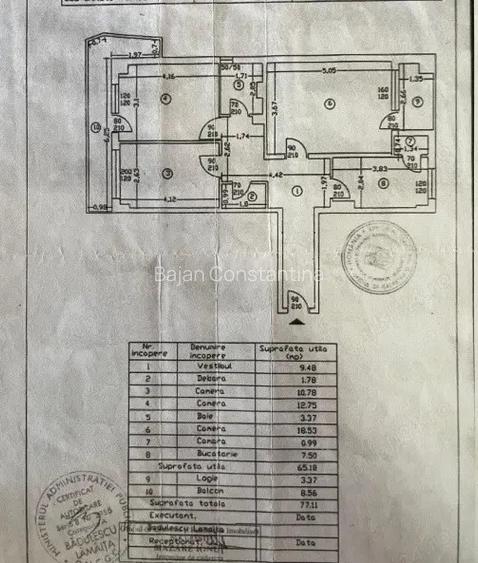 Vand apartament 3 camere Vand apartament 3 camere