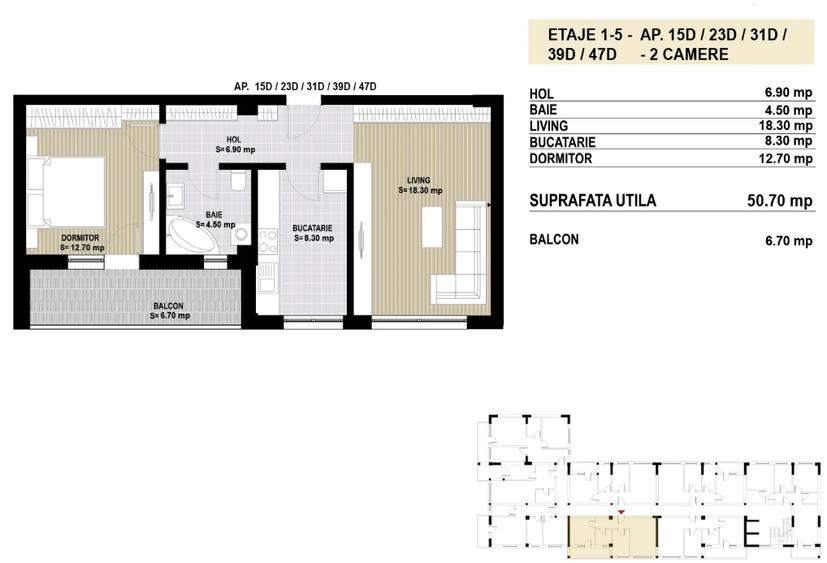 Apartament 2 camere sector 4 - 2