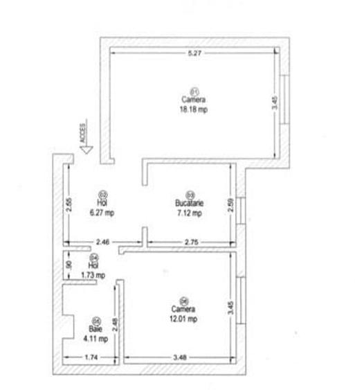 2 camere decomandate | parter | renovat | acces facil | zona Soarelui - 15