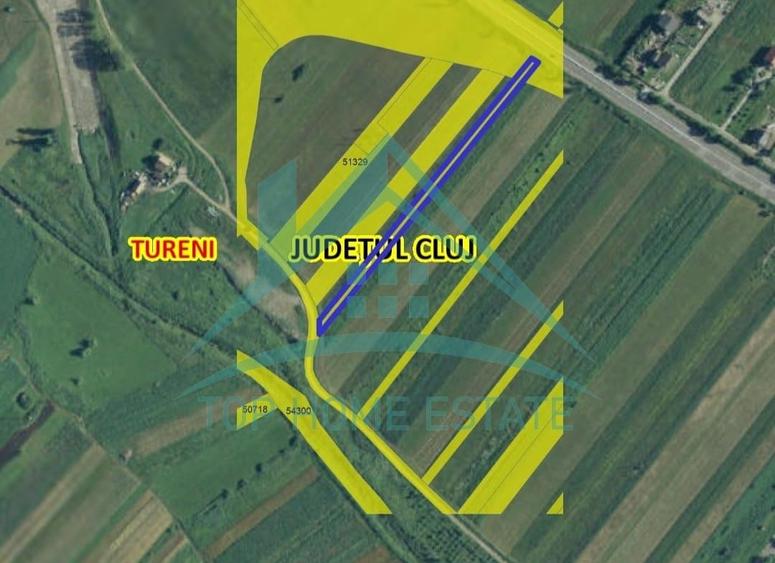 Exclusivitate! De vanzare teren extravilan in Tureni! - 2