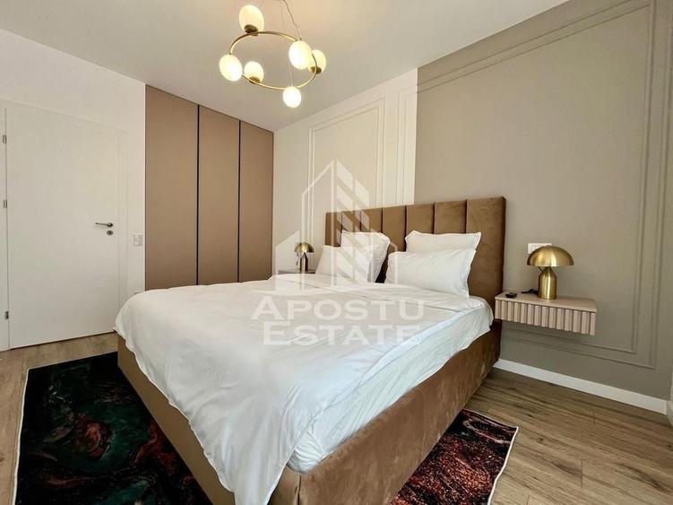 Apartament cu 2 camere semidecomandat, mobilat în Torontalului