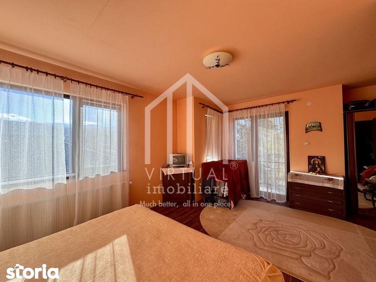 Casa individuala cu 6 camere, 500mp teren, priveliste spre munti - 20