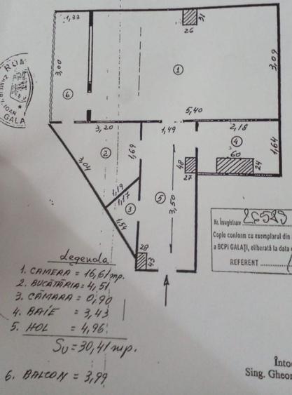 Apartament 1 camera Faleză (vizavi de Palatul Navigației)-etajul2 - 8
