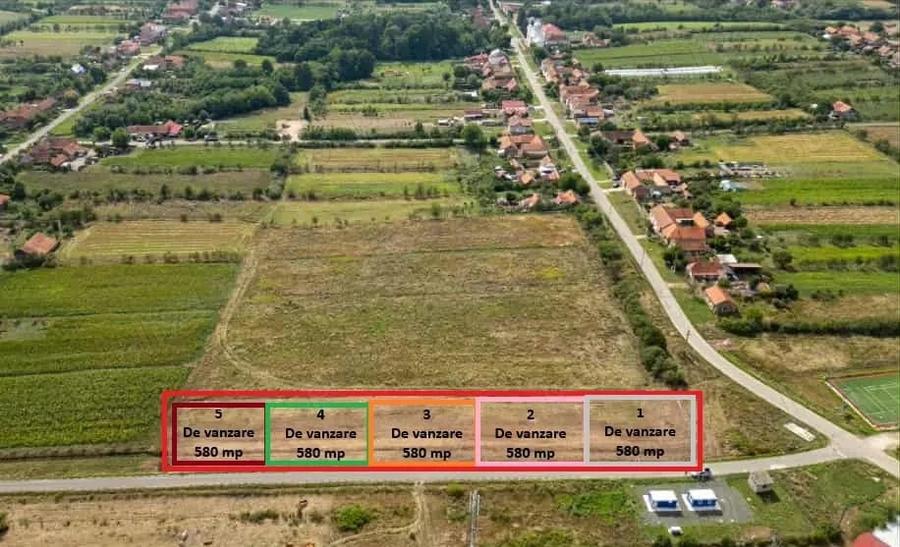 Teren intravilan in sat Herendesti comuna Victor Vlad Delamarina - 2