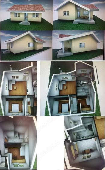 Structura metalica pentru casa decomandata 90 mp - 3