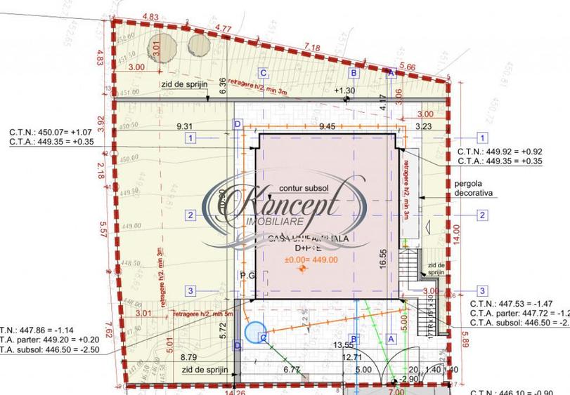 Teren autorizat cu proiect premium pentru casa individuala i - 8