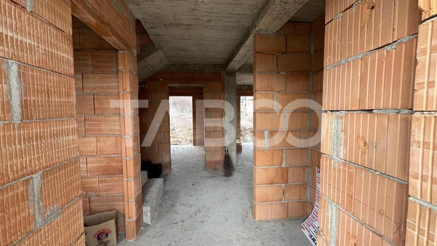 Casa individuala curte 500 mp 5 camere 127 mpu de vanzare Selimbar - 7