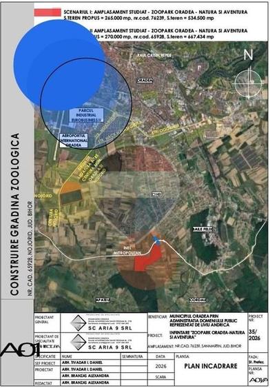 Teren Construcții intravilan de 16144 mp, în Exterior Sud