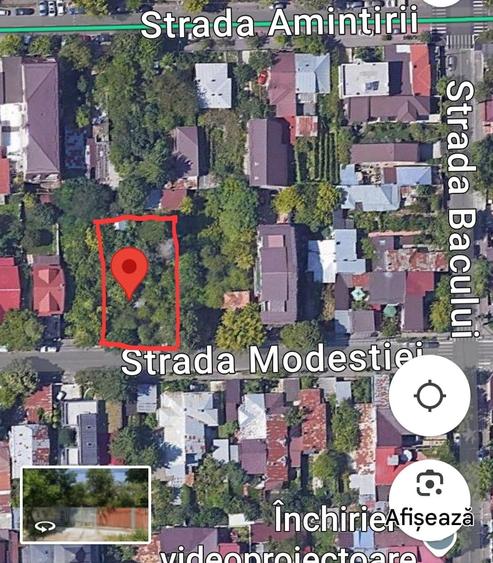 Bucureștii Noi teren intravilan 920 mp desch 24 m , apr pod Cta - 3