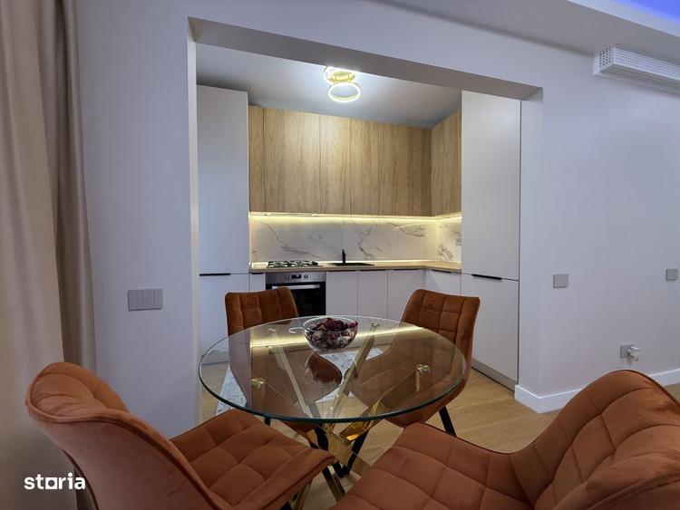 Unirii bloc 2023, apartament mobilat complet, terasa cu vedere superba - 8