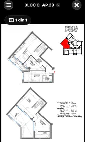 PENTHOUSE-URI  SPLAIUL UNIRII,DELTA VACARESTI,Etaj 5-6,Scara interioara,3-7 Cam. - 11