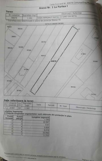 Vand teren Stefanesti Arges Aleea Linistii FN 1182mp intravilan - 7
